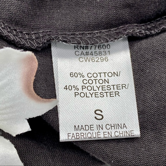 NWT Chaser Vintage Wild Child Rose Tee, S - Picture 11 of 13